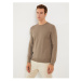 LC Waikiki Crew Neck Long Sleeve Men's Knitwear Sweater