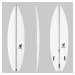 Surf shortboard 900 Perf 6" 29 l