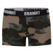 boxerky pánske (set 2 kusov) BRANDIT - 4501-dk.camo+black