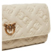 Pinko Kabelka Love Tiny Brids Wallet C AI 24-25 PCPL 103765 A1YB Écru