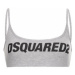 Dsquared2 Underwear Podprsenkový top D8RG32520 Sivá