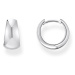 Thomas Sabo CR740-001-21 Bold - Silver Trapeze Hoop Earrings 12 mm