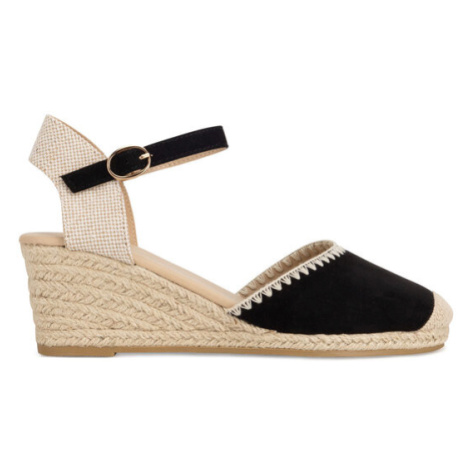 Jenny Fairy Espadrilky WYL2610-1 Čierna