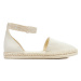 Calvin Klein Jeans Espadrilky Ankle Espadrille Btw YW0YW01027 Écru