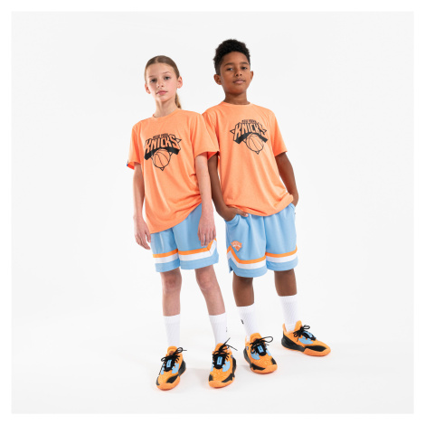 Detské basketbalové šortky SH 900 NBA Knicks modré TARMAK