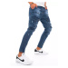 Pánske trendové džínsy s vreckami