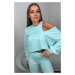 3-piece set Sweatshirt + Top + Leggings Mint