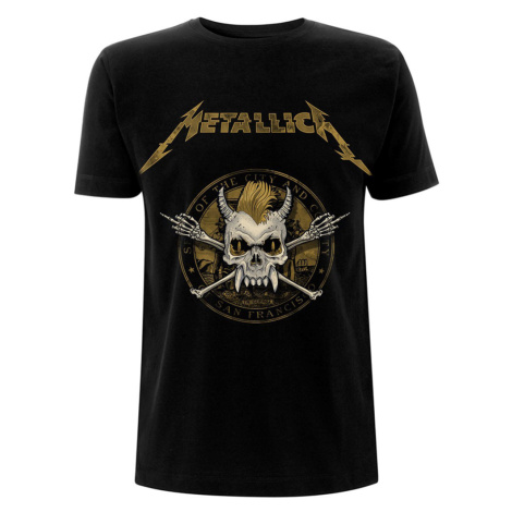 Metallica tričko Scary Guy Seal Čierna