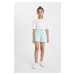 DEFACTO Girl's Striped Shorts