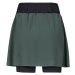 Hannah Lis Skirt Dámska športová sukňa s kraťasmi 2v1 10040908HHX dark forest