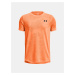 Oranžové chlapčenské tričko Under Armour UA Tech Vent Jacquard SS