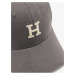 Šedá pánska baseballová čiapka Ombre Clothing 159H