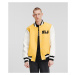 Bunda Karl Lagerfeld Jeans Klj Baseball Jacket Mellow Yellow/ White