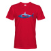Pánske tričko so žralokom - kvalitná tlač a rýchle dodanie
