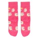 Detské barefoot ponožky Be Lenka Kids - Crew - Unicorn - BubleGum Pink