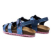 Geox Sandále B Sandal Chalki Girl B452RA 000NF CF48T S Tmavomodrá