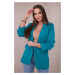 Elegant blazer with lapels Bright Marine