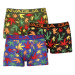 3PACK men's boxers Gianvaglia multicolored