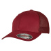 Mesh Trucker Cranberry Cap