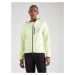 THE NORTH FACE Športová bunda 'Higher Run Wind Jacket'  sivá / limetová / čierna / biela