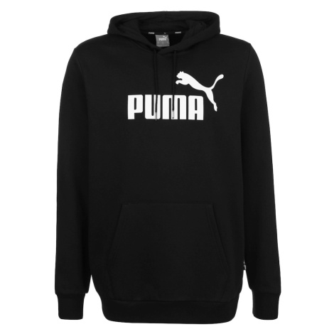 PUMA Mikina 'Essentials'  čierna / biela