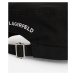 Šiltovka Karl Lagerfeld K/Signature Flat Cap Čierna