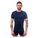 SENSOR MERINO ACTIVE pánske tričko kr.rukáv deep blue