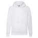 Biała bluza męska z kapturem Lightweight Hooded Sweat Fruit of the Loom