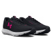 Dámska bežecká obuv UNDER ARMOUR UA W Charged Rogue 3 Storm black jet gray rebel pink