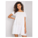 OH BELLA White dress with ruffles