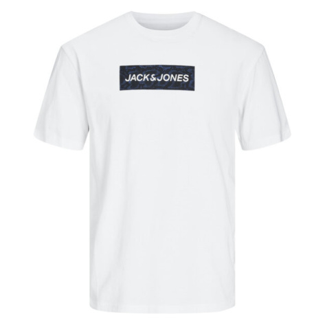 Jack&Jones Junior Tričko 12230890 Biela Standard Fit
