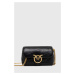 Kožená kabelka Pinko čierna farba, 100041.A0F2