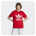 Dámske tričko s krátkym rukávom ADIDAS ORIGINALS TREFOIL TEE-IK4038-better scarlet