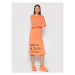 Armani Exchange Každodenné šaty 6KYA70 YJ3RZ 1675 Oranžová Regular Fit