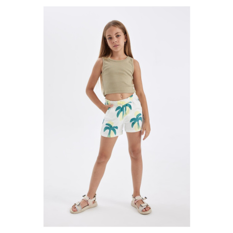 DEFACTO Girl's Patterned Shorts