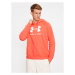 Under Armour Mikina Ua Rival Fleece Logo Hd 1379758 Červená Loose Fit