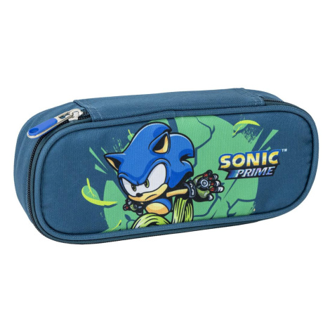 PENCIL CASE OVAL SONIC PRIME