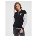 Womens Zipped Gray-Black Zipper Sweatshirt Puma Squad Track - Women