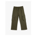 Koton Basic Cargo Sweatpants with Flap Pocket Detail and Tie Waist