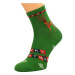 Bratex 2988 X-Mass Socks Women's 36-41 green d-985