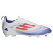 adidas F50 LEAGUE LL FG/MG J Detské kopačky, biela, veľkosť 35.5