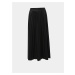 Čierna plisovaná maxi sukňa ONLY Anina