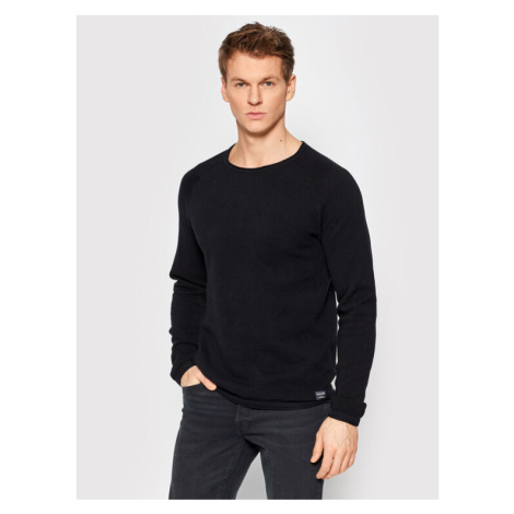 Jack&Jones Sveter Hill 12157321 Čierna Regular Fit Jack & Jones