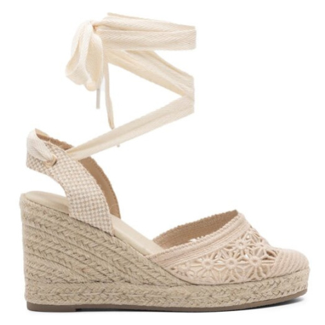 DeeZee Espadrilky WSS-100722-01 Béžová