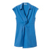 MANGO Košeľové šaty 'Jero'  modrá