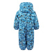 Chlapčenský zimný overal COLOR KIDS Coverall, AOP, AF 10.000, light blue