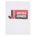 Jack&Jones Junior Tričko 12230828 Biela Standard Fit