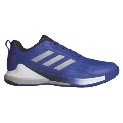 adidas NOVAFLIGHT 2 M Pánska halová obuv, modrá, veľkosť 42