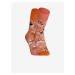 Ponožky pre mužov Dedoles - oranžová