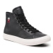 Tommy Hilfiger Sneakersy Th Hi Vulc Street Leather FM0FM04739 Čierna